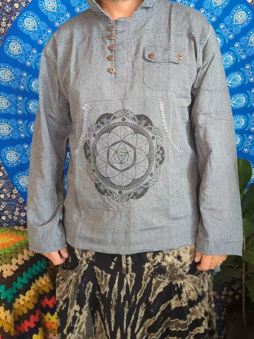 Sacred Flower Hoodie