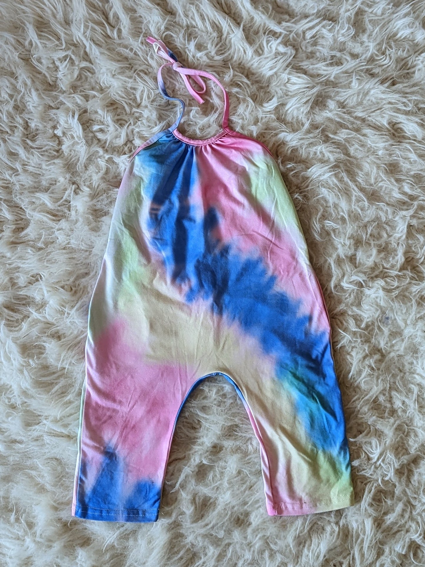 Kids Tie Dye Jumpsuit