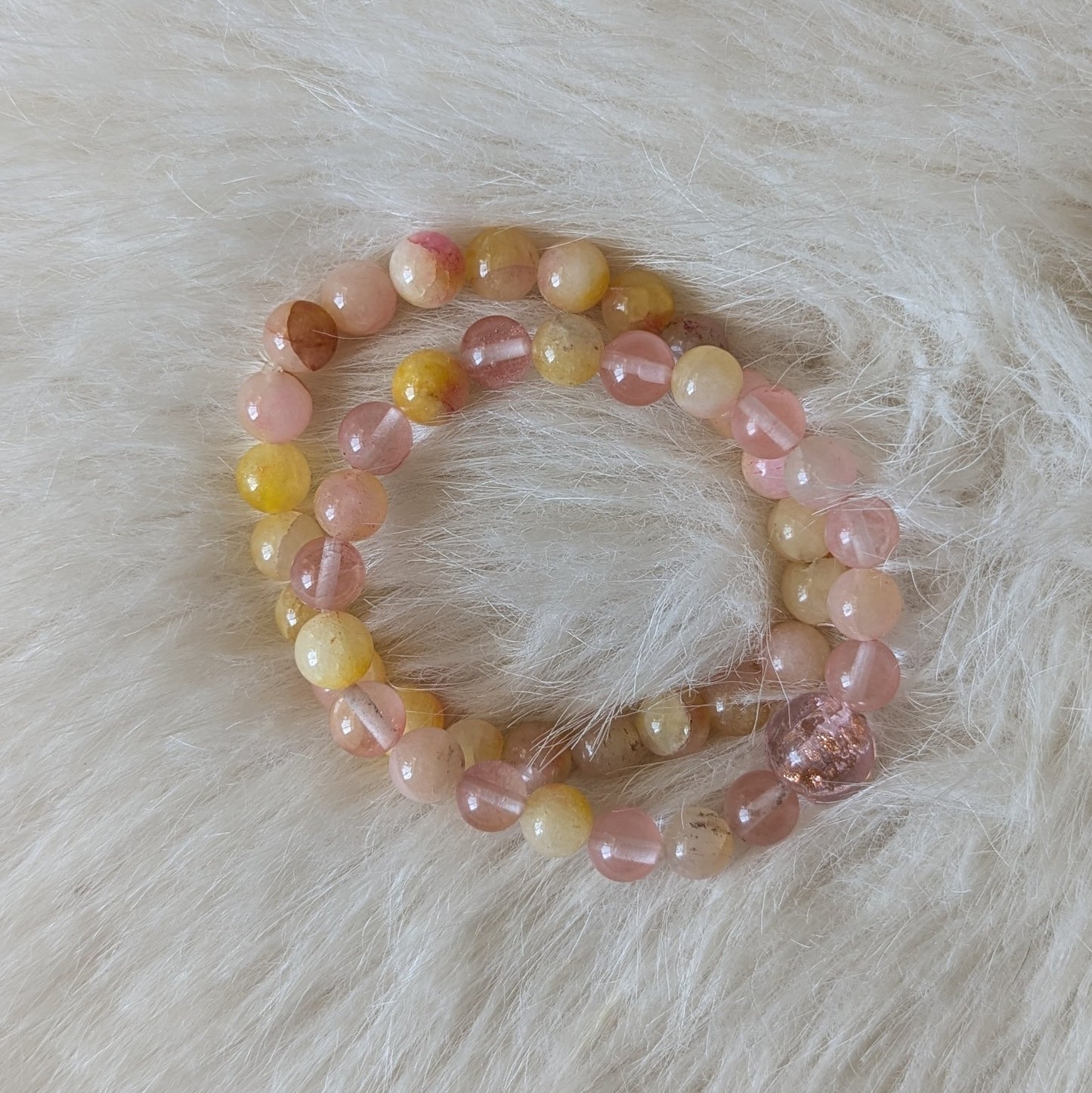 Crystal & Glass Bead Bracelets