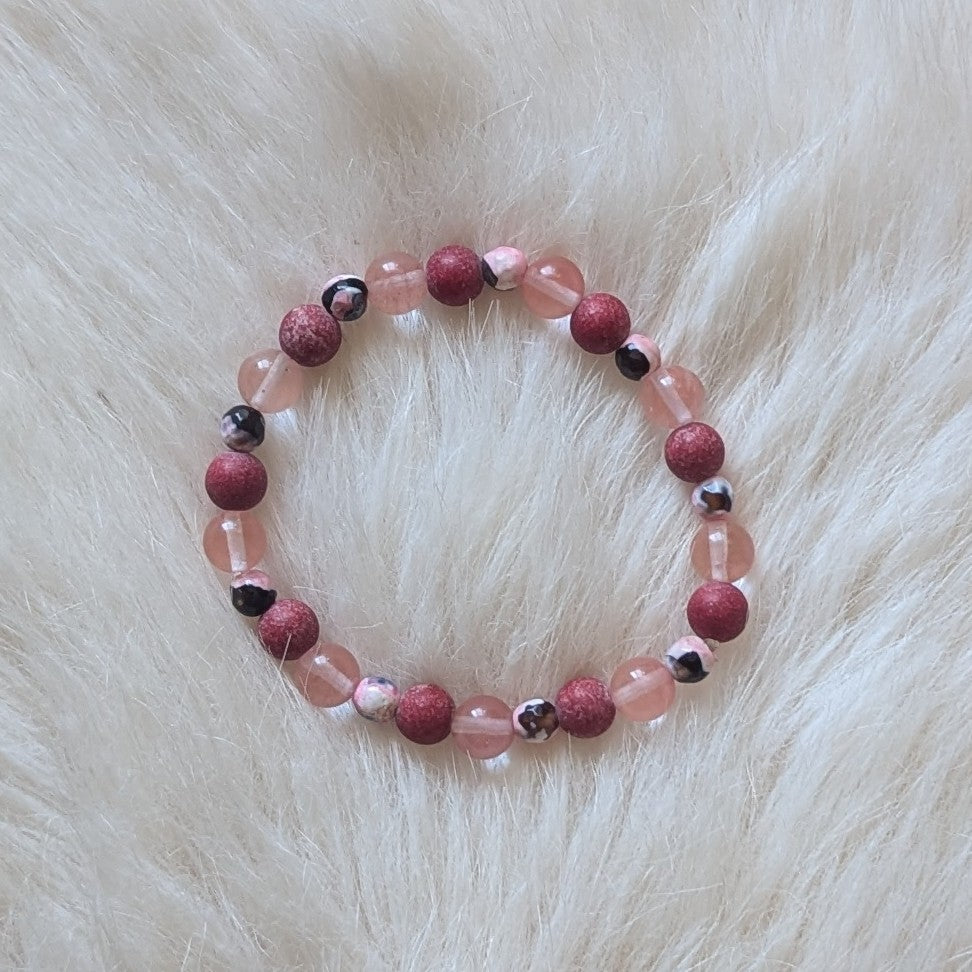 Crystal & Glass Bead Bracelets