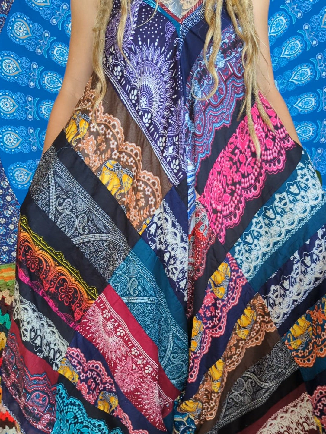 Patchwork Jumpsuit