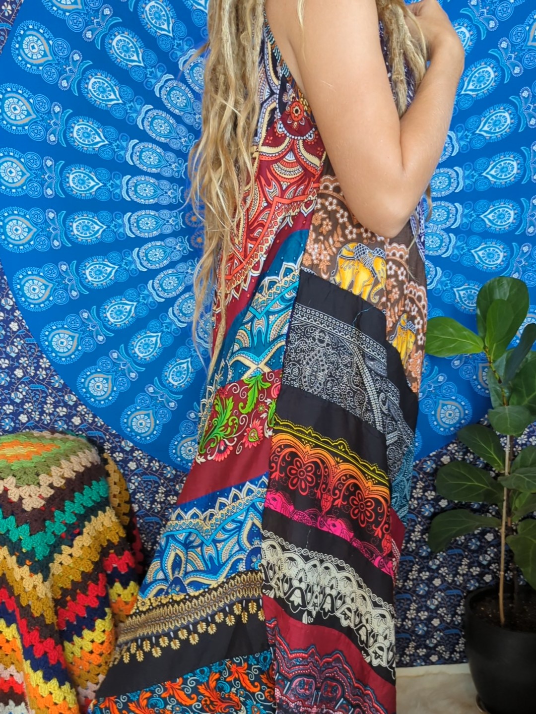 Patchwork Jumpsuit