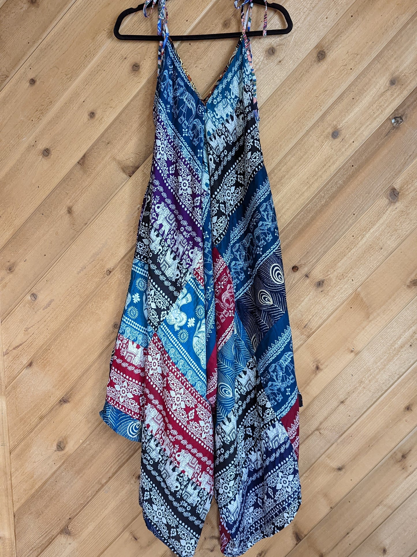 Patchwork Jumpsuit